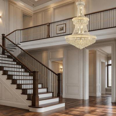 32-Inch Crystal Chandelier