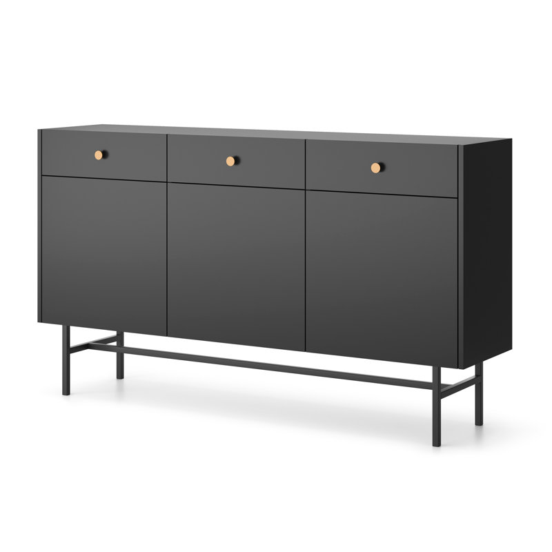 Boltri 155cm Sideboard, Black