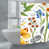 Floral blanc / jaune / bleu