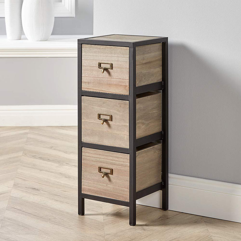 Blosse 3 Drawer Storage Drawer