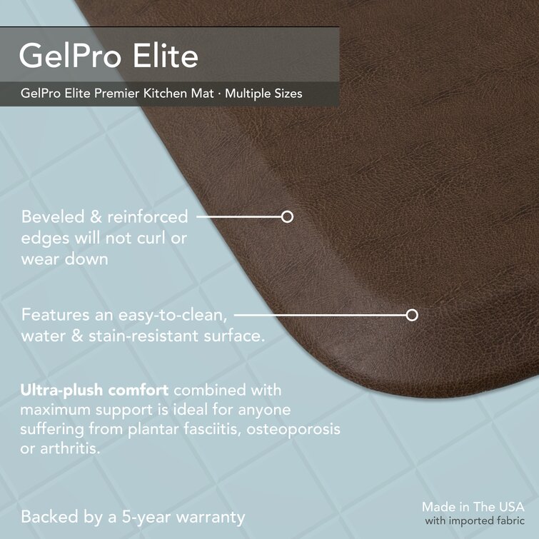 GelPro Elite Anti-Fatigue Kitchen Comfort Mat - Linen