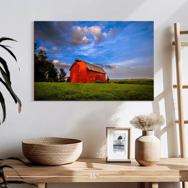 Lilie Barn à la ferme, H 16 po x l 24 po