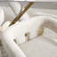 Chaises d'appoint rembourrées en tissu, 2 pièces / ensemble-425682942