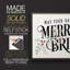 «Merry Sentiment II», reproduction encadrée-1119894827-1119894830