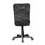 Chaise de bureau en filet noir