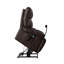 Fauteuil inclinable électrique en cuir Gobrias-100965793