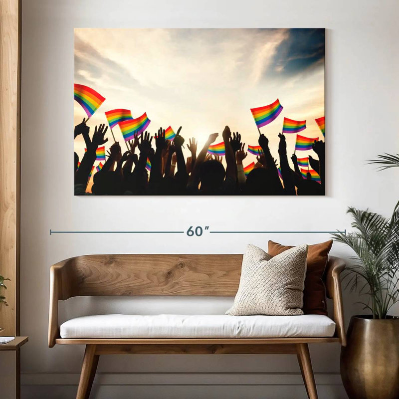 Khyia LGBT, H 34 po x l 51 po
