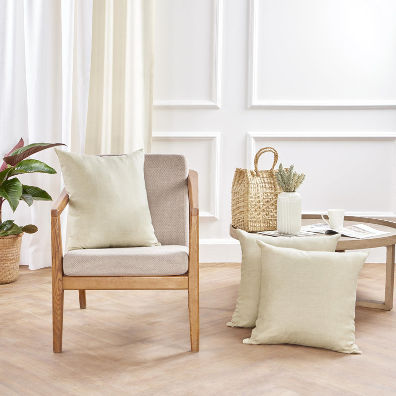 Montauk - 100% Pure Linen Pillow Cover, Light Natural