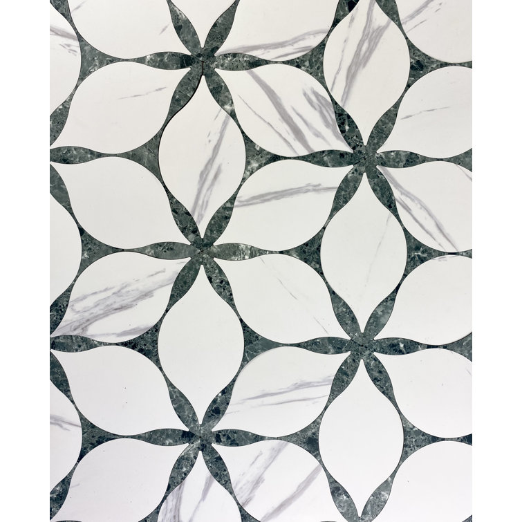 3.175'' Thick 13.625'' W x 10.375'' L Abstract Vinyl