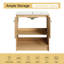 Meuble-lavabo sur pied simple 30 po avec comptoir en céramique Gatby-506933046-506933045