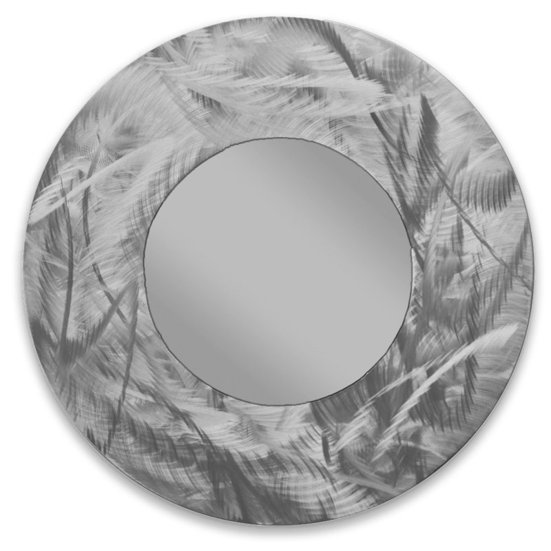 San Marcos Metal Flat Wall Mirror