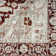 Amareona Oriental Machine Washable Ivory/Red Area Rug