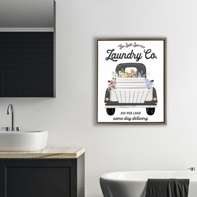 Cadre flottant de camion de service de blanchisserie, design par lettré et doublé