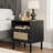 Aimara Rectangular Nightstand with Rattan Door-1431451711-1469973156
