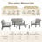 4 - Person Patio Conversation Set With Cushions-1892586786-1892629478
