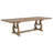 Fremont Brown Trestle Rectangular Dining Table