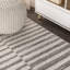 Phares Stripe Grey/Cream Rug-1829908878