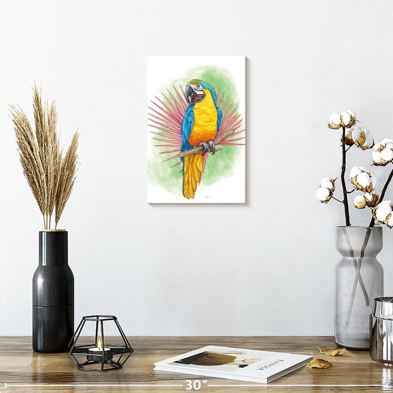 Flair arctique tropical Brampt, H 12 po x l 8 po