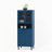 Tempered Glass Door Tall Storage Bookcase With Adjustable Board-1252195743