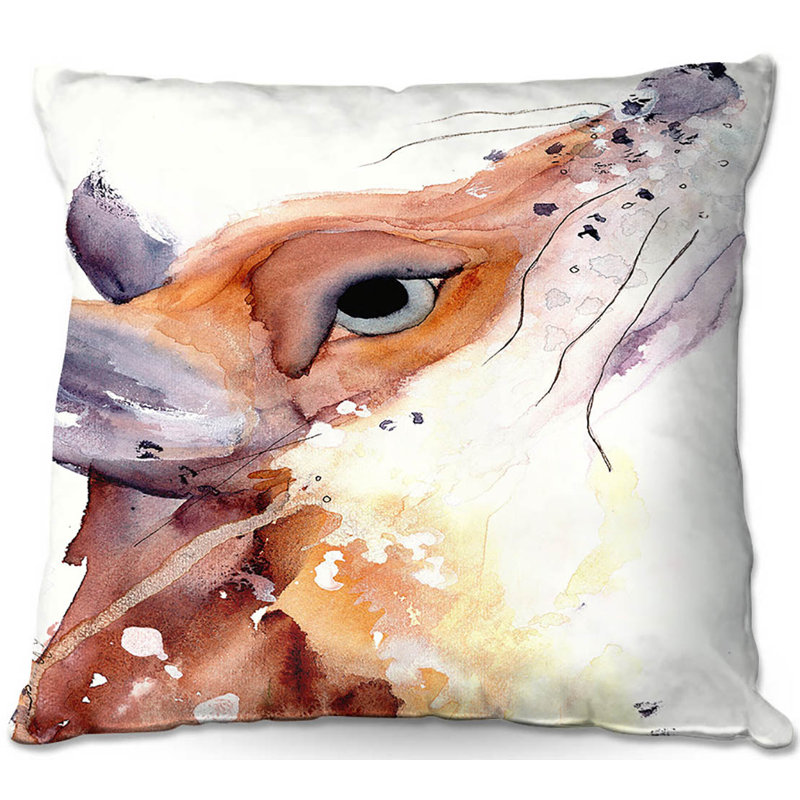Reversible Throw Pillow, 16" x 16"