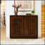 Buffet Mid-Century cannelé avec 2 trous-2145831460