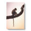 Long Tailed Macaque Monkey In Abstract - Wrapped Canvas-55310043