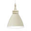 Agustin 1 - Light Ivory Bell Pendant