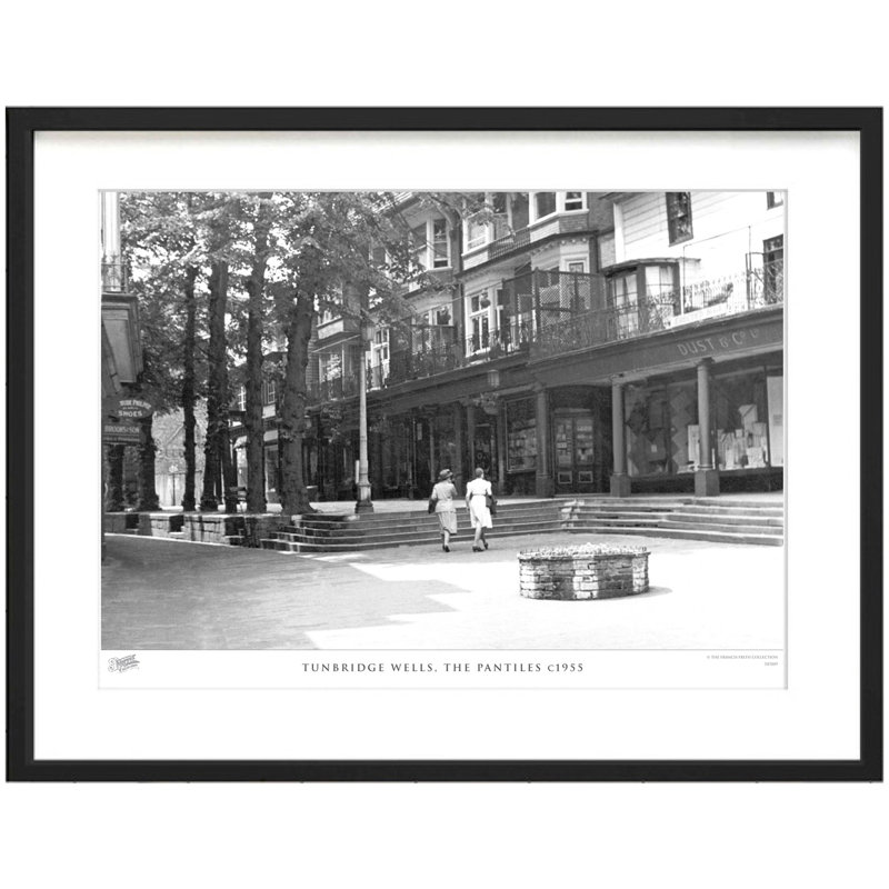 Tunbridge Wells, The Pantiles C1955 by Francis Frith - Single Picture Frame Print, 60cm H x 80cm W x 2.3cm D