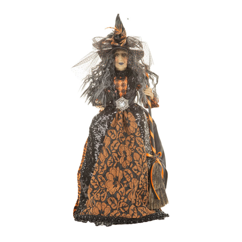 Sorcière noire décadente