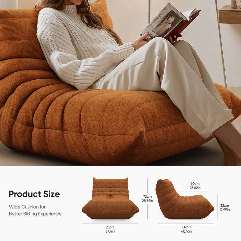 Fauteuil à billes sans accoudoirs, canapé et méridienne en mousse à mémoire de forme, canapé au coin du feu, fauteuil à billes avec compression