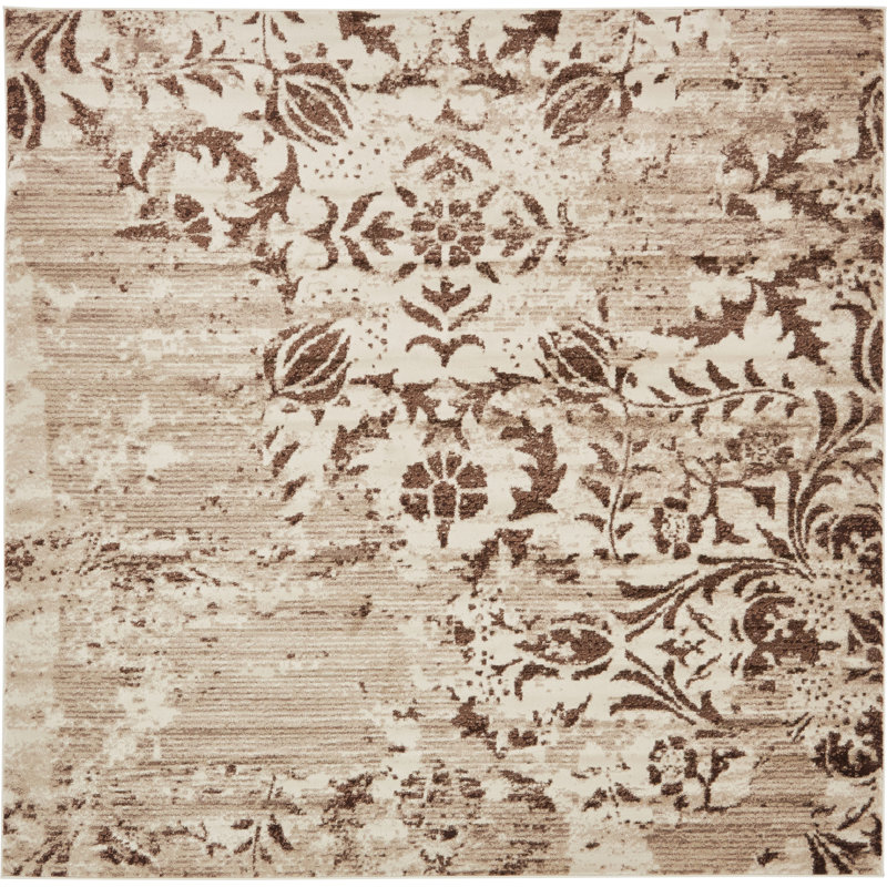 Analise Oriental Indoor Rug, Square 8'