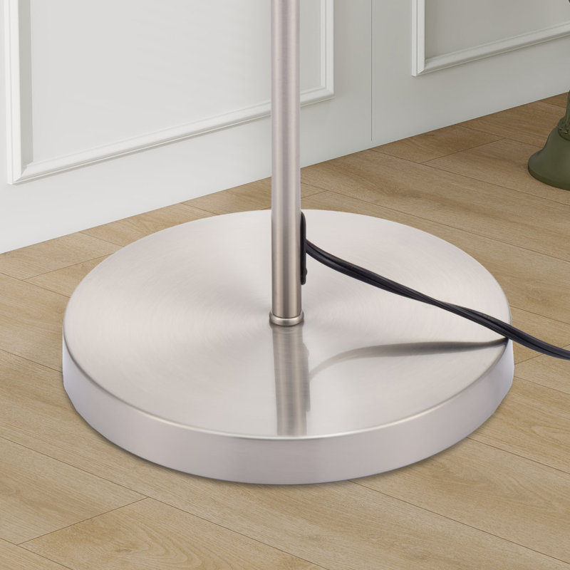 71.3” Tochiere Floor Lamp, Nickel