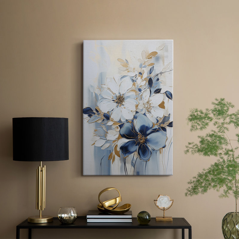 FLORAL Series CCLxxIV - Galerie Cavas sur mesure, H 18 po x l 12 po