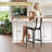 17 Stories Bar Stools, 16.5in Square Pu Upholstered Barstools-2020943574-2029818205