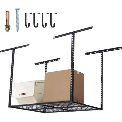 Ceiling Mounted Overhead Steel Garage Storage Racks