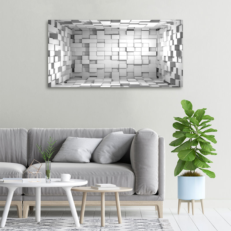Cubes - No Frame Print on Canvas