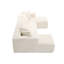 Canapé modulaire surdimensionné en forme de U avec 8 coussins Boneless-890274028
