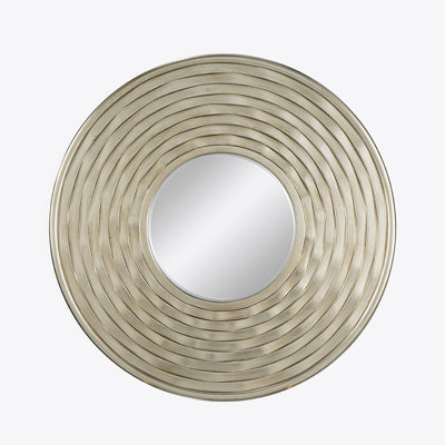 D31.3X2" Round Mirror, Wall Mounted Mirror Home Decor For Bathroom Living Room