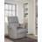 Frederik Upholstered Power Swivel Glider, Frost-1812233383