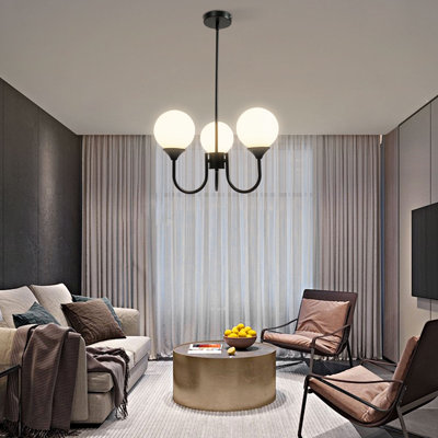 Pendant Light With 3 Lamp Holders Not Included Bulb 17.71In(D)*19.68In(H)