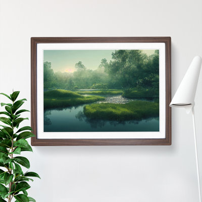 Spirited Pond - Single Picture Frame Print