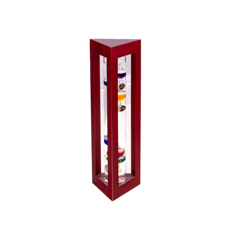Thermomètre Melin en bois de rose, Bois de rose