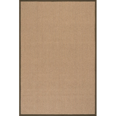 Tapis en jute et laine Nuloom Patricia