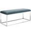 Banc en tissu Gaze White par Modway-26066931