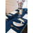 D'Moksha Homes Plain Faux Linen Table Runner-303925087-303925084