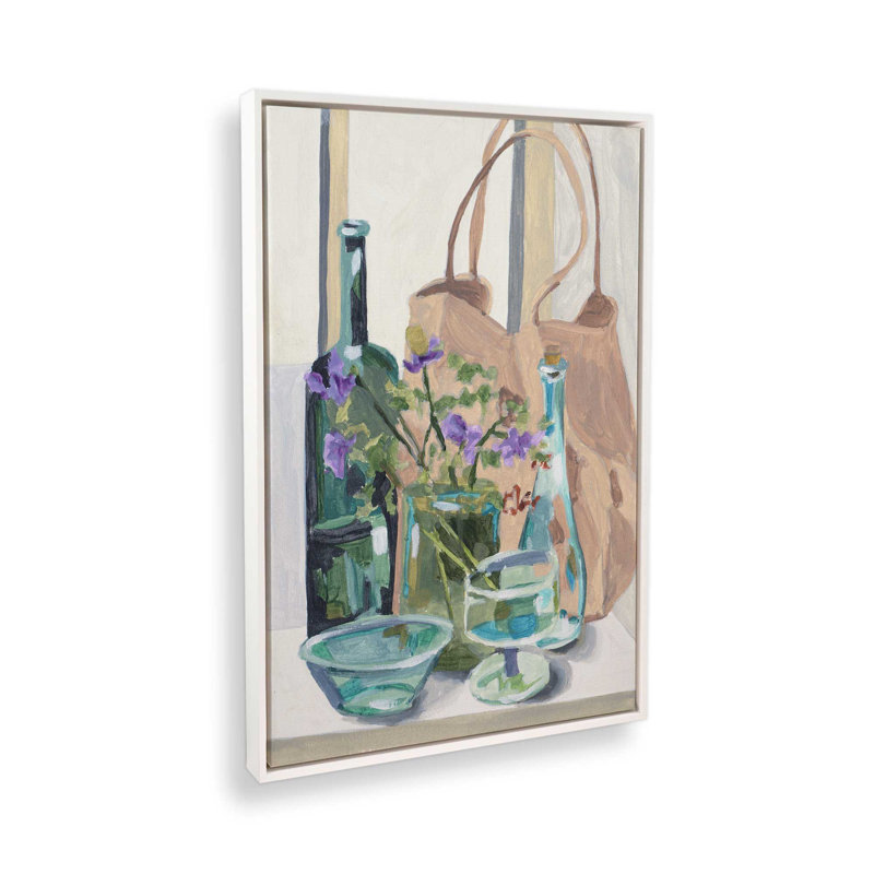 «Sustain Elegance I» par Melissa Wang, reproduction d'art, H 48 po x l 36 po, «Floater», reproduction encadrée sans passe-par
