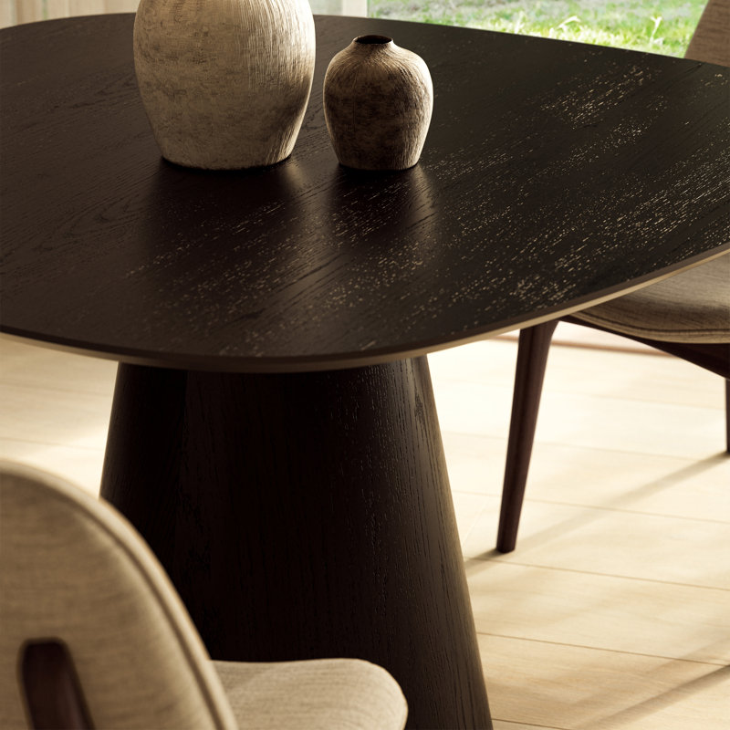 Lucy Dining Table, Ebano