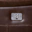 Fauteuil inclinable électrique de style transitionnel avec cadre Harwood et accoudoirs entièrement rembourrés avec coussin brun