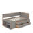 Twin Size Daybed With Drawers And Shelves-70212975