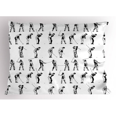 Golf Polyester Sham Set